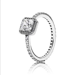 Pandora Timeless Elegance Ring, Clear CZ